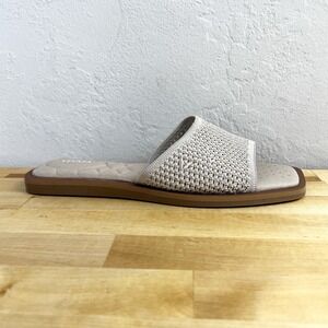 VIVAIA Sandal Size EU 39.5‎ US 8.5 Golden Almond Beige Manuella Pillow Slide